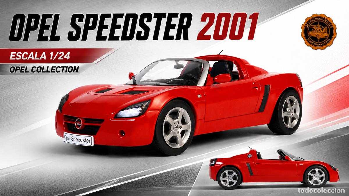 Voitures &agrave; l'&eacute;chelle: Opel Speedster 2001 1/24