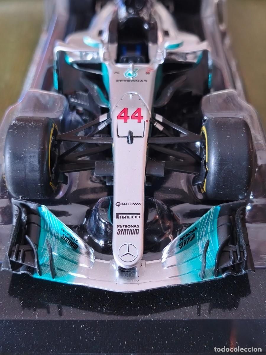 Coches a escala: Mercedes F1 W08 EQ Power+ . Lewis Hamilton . 2017. Escala 1/24