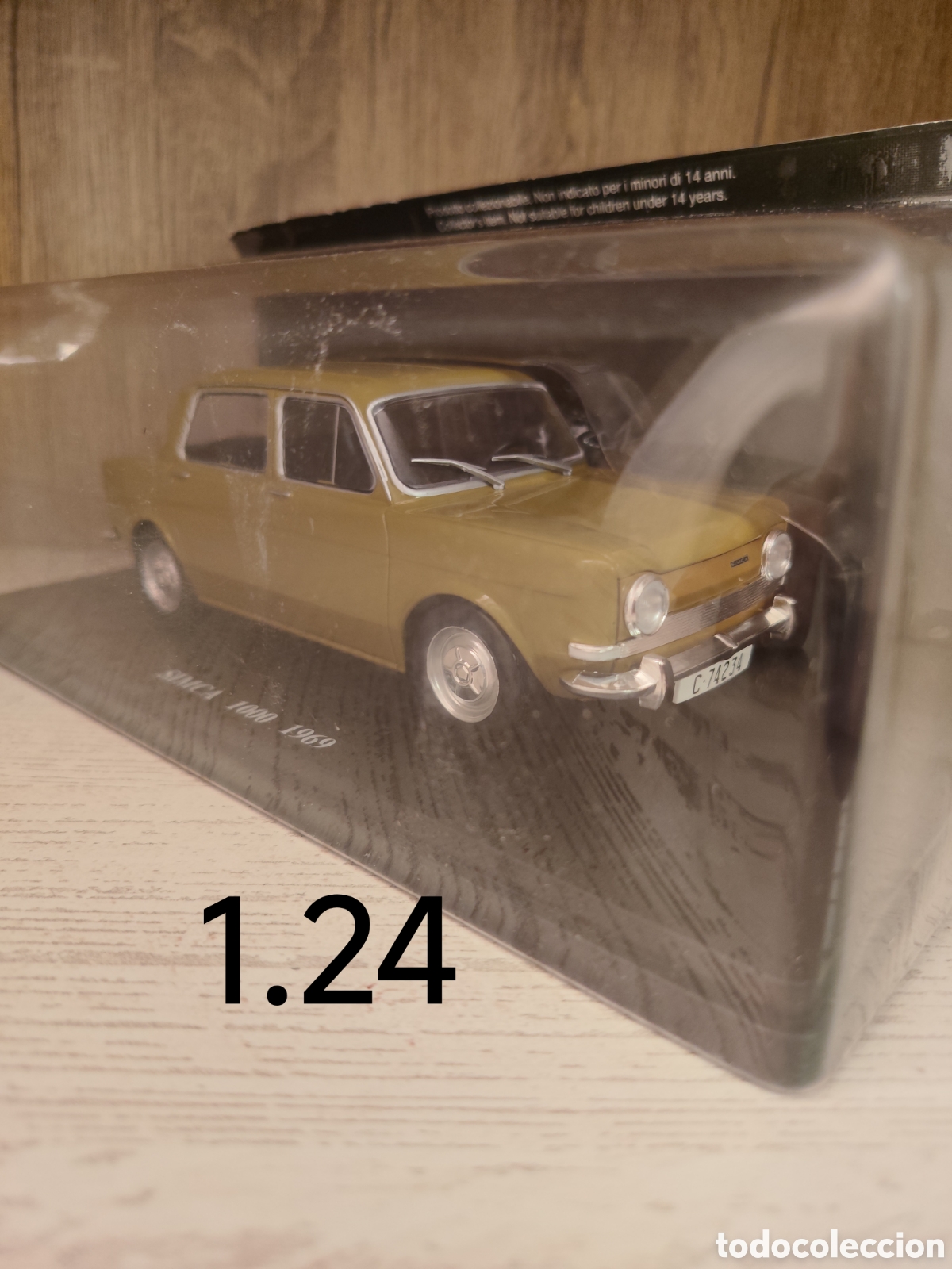 Coches a escala: SIMCA 1000 '69 e 1.24 NUEVO