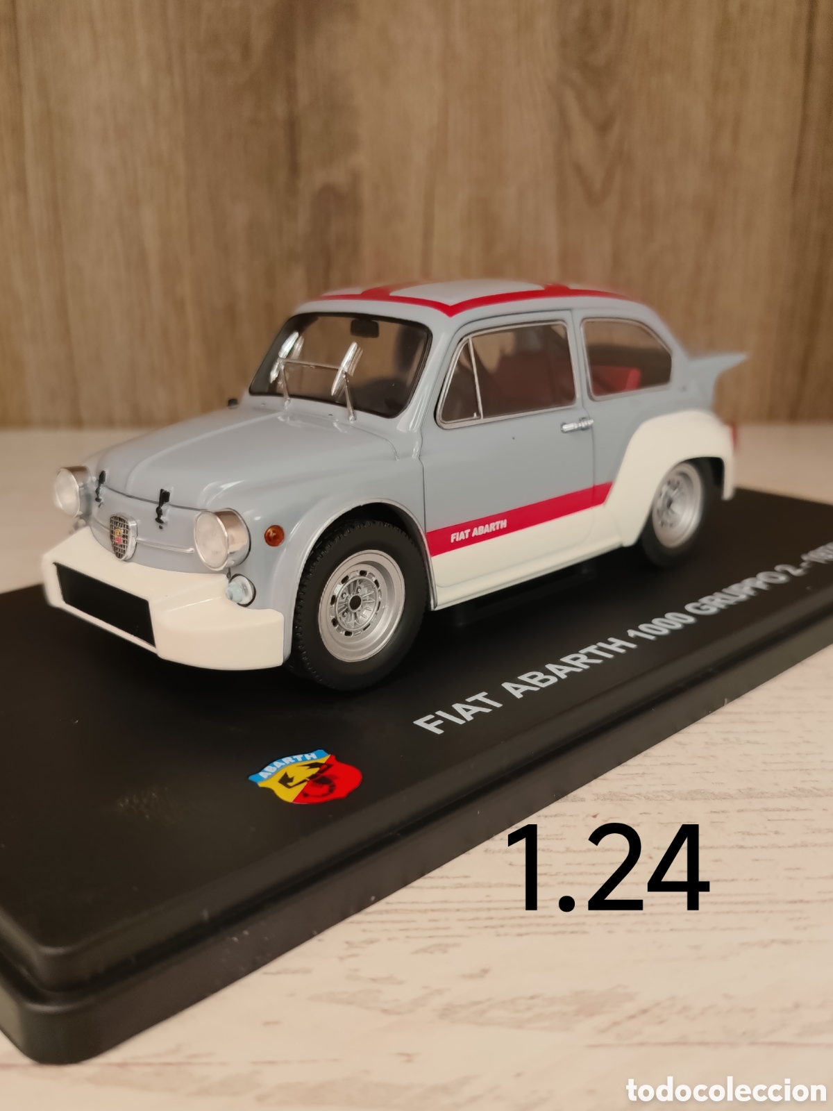 Coches a escala: FIAT 600 ABARTH 1000cc Grupo2 '70