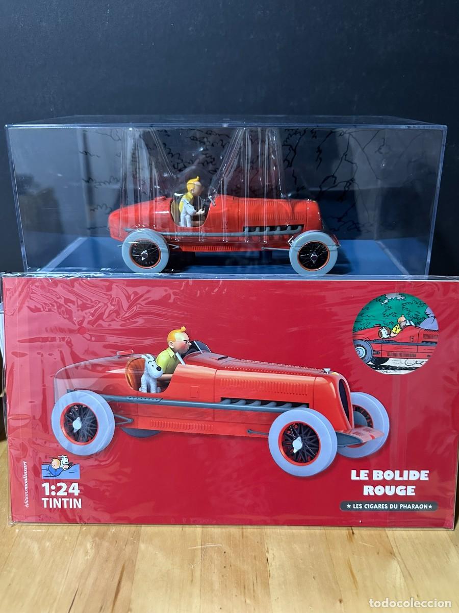 Coches a escala: TINTIN COCHES B&oacute;lido Rojo Amilcar 1/24