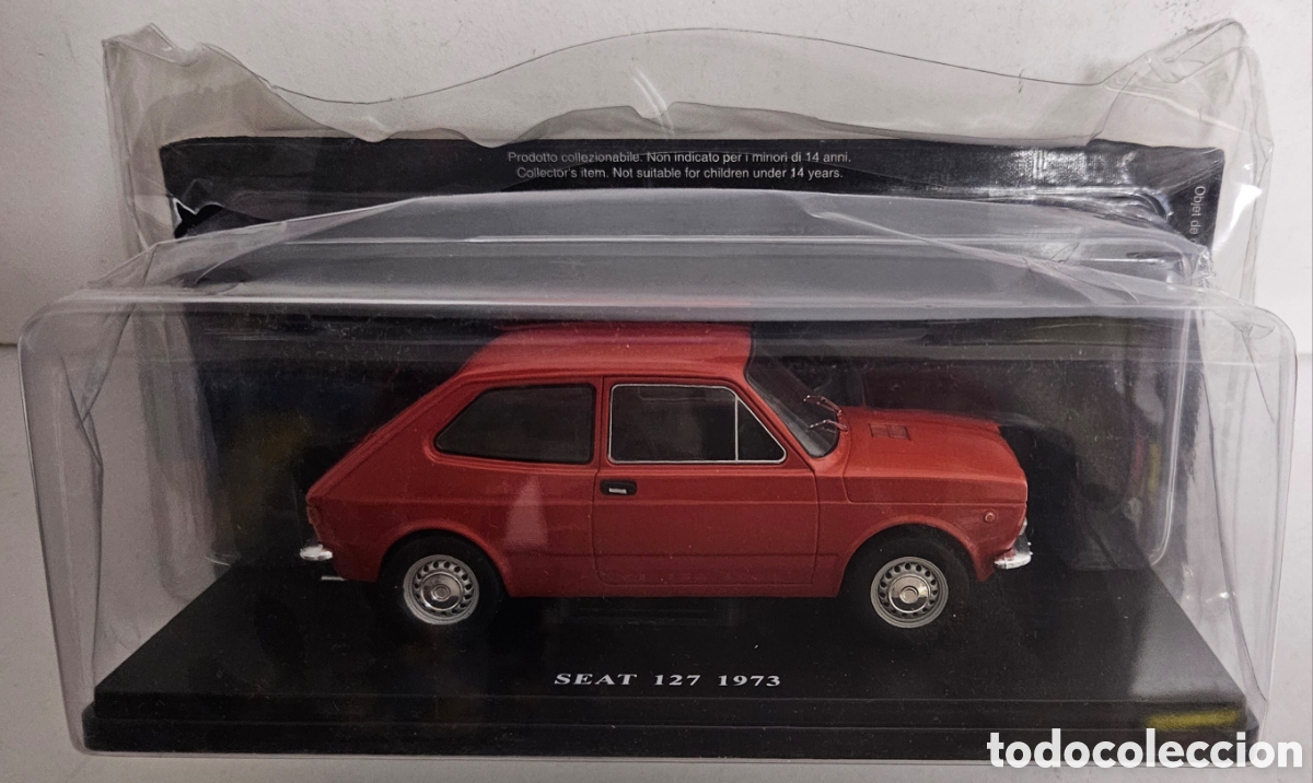 Model Cars: SEAT 127 1973 escala 1:24 Salvat Coches Inolvidables die-cast metal 1/24
