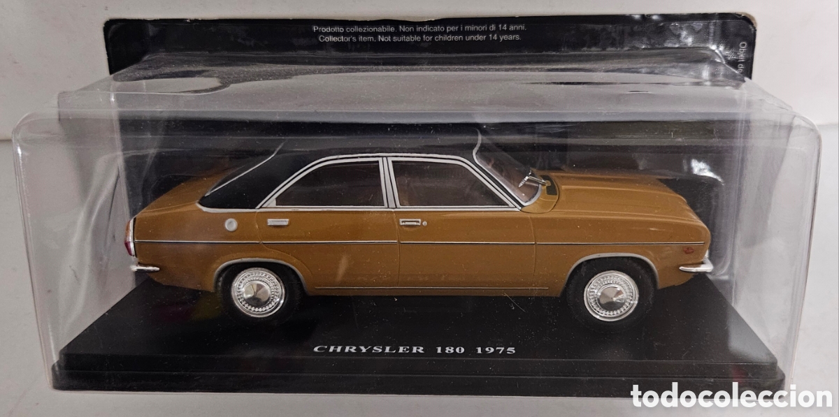 Model Cars: CHRYSLER 180 1975 escala 1:24 Salvat Coches Inolvidables die-cast metal 1/24