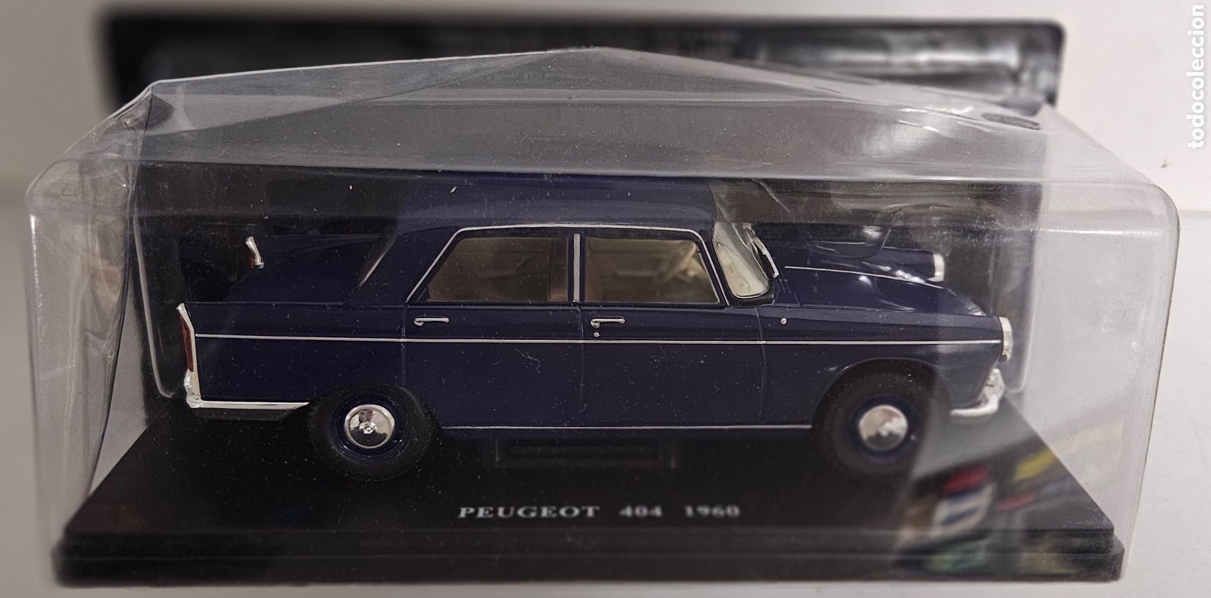 Model Cars: PEUGEOT 404 1960 escala 1:24 Salvat Coches Inolvidables die-cast metal 1/24