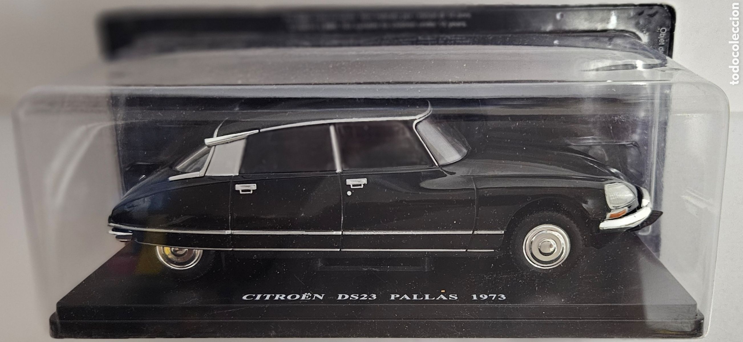 Model Cars: CITRO&Euml;N DS23 PALLAS 1973 escala 1:24 Salvat Coches Inolvidables die-cast metal 1/24