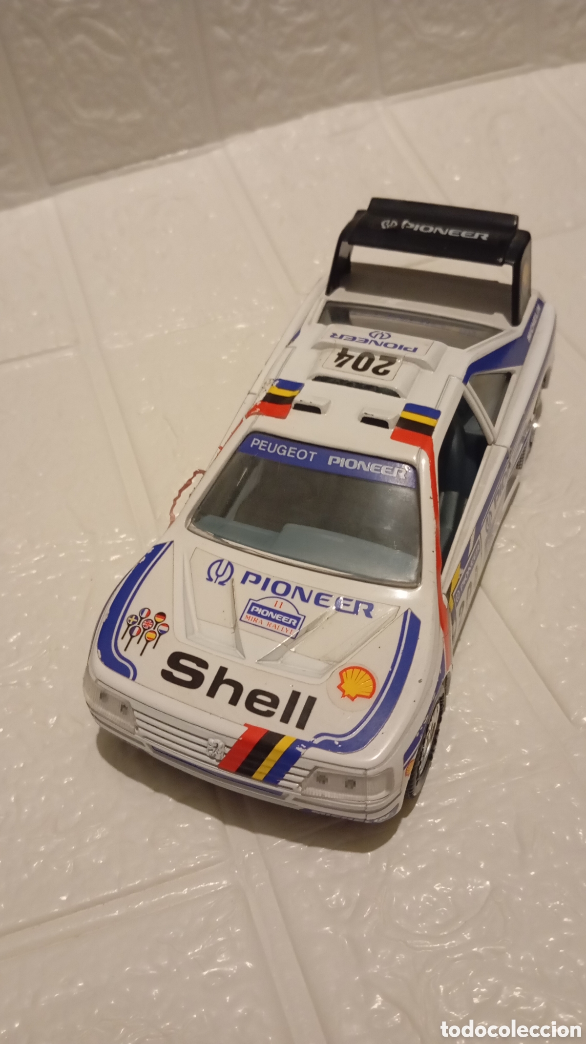 Coches a escala: Peugeot 405 Turbo 16 Mira 1:24