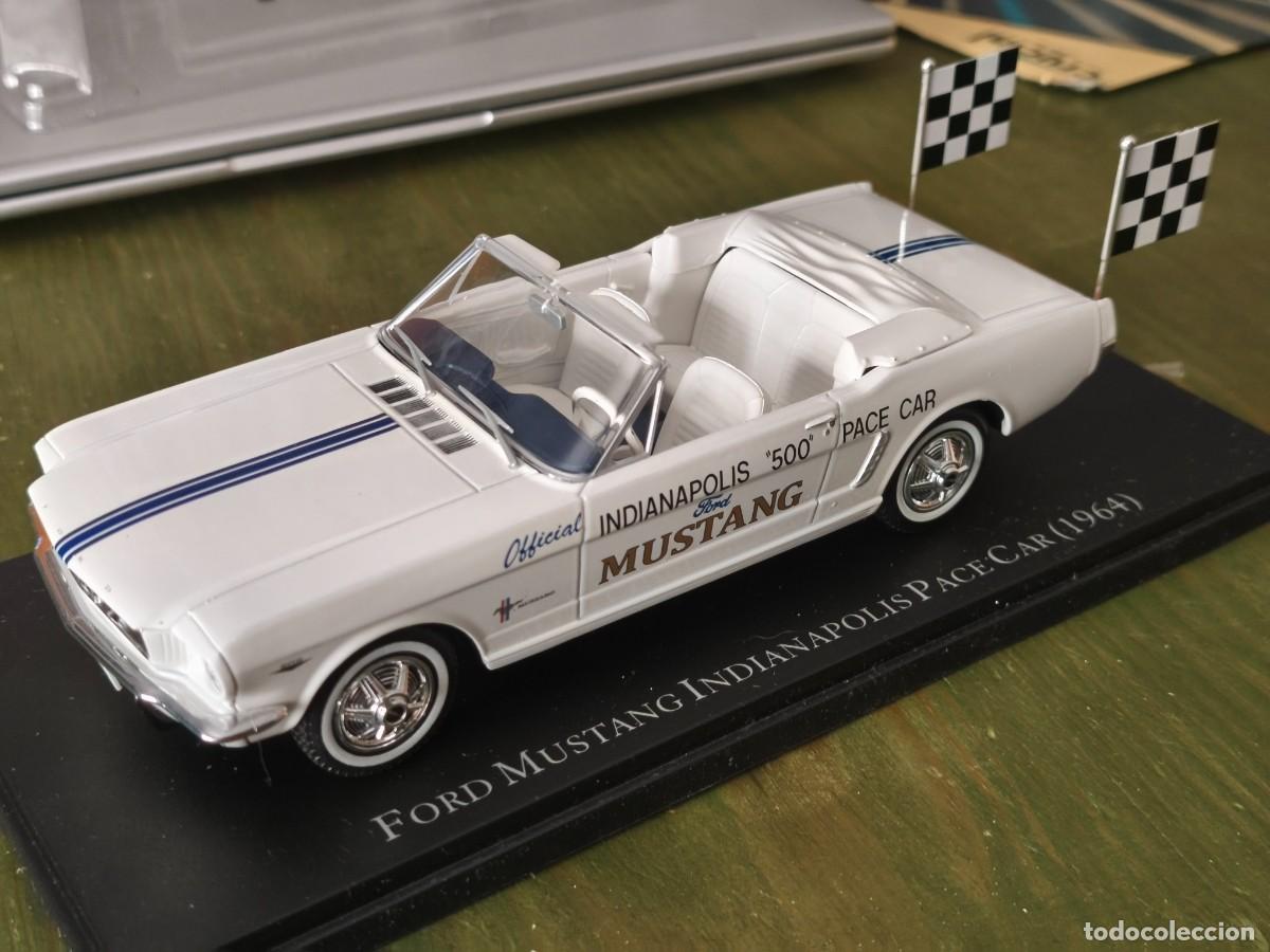 Coches a escala: Ford Mustang Indian&aacute;polis Pace Car (1964) Escala 1/24. Altaya.