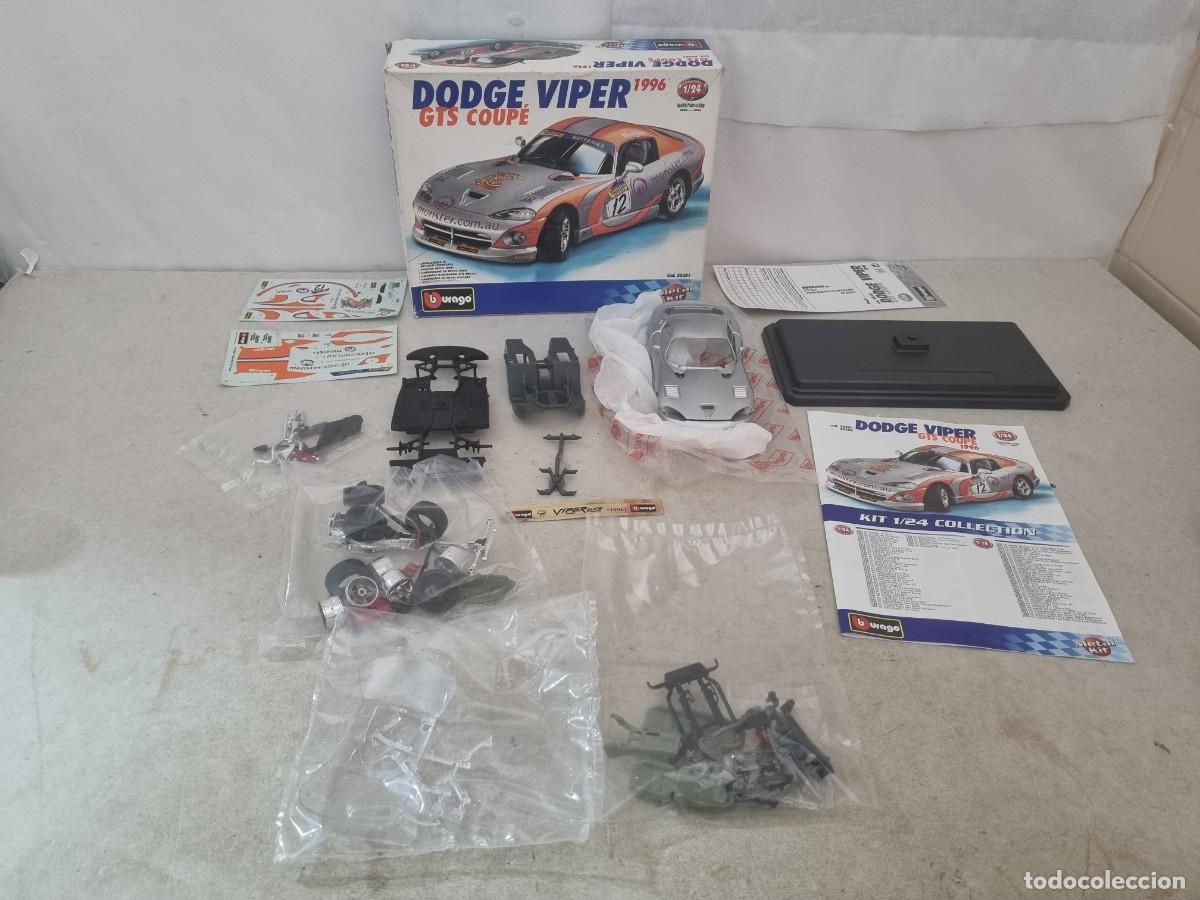 Coches a escala: Dodge viper GTS coupe 1996 1/24 de Burango metal kit