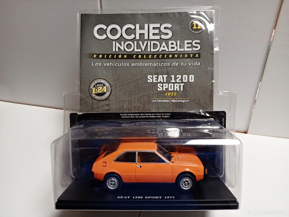 Coches a escala: SEAT 1200 SPORT COCHES INOLVIDABLES N&ordm; 11 SALVAT 1:24 EDICI&Oacute;N COLECCIONISTA BOCANEGRA CAR GRANADA