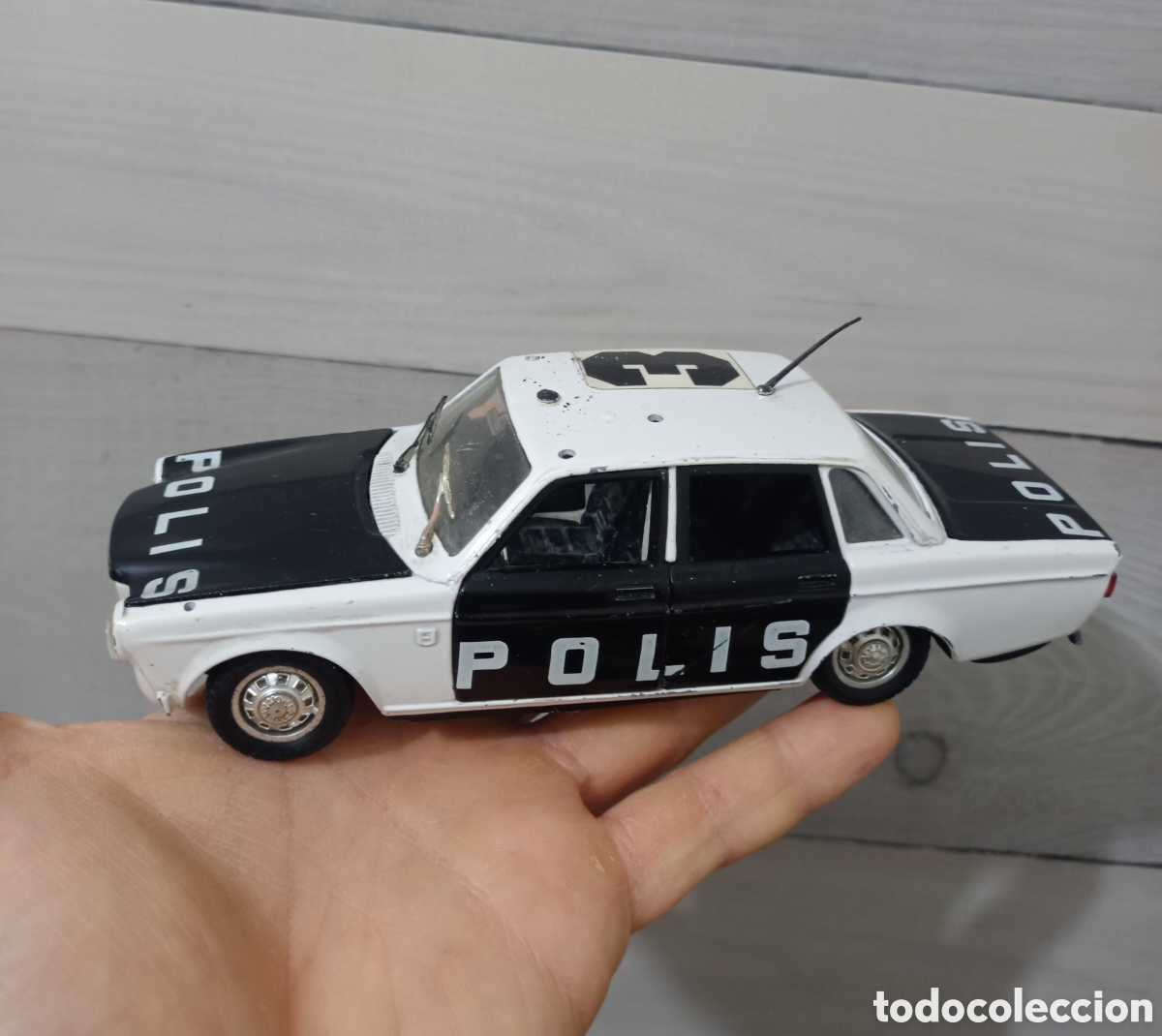 Coches a escala: Raro coche POLISTIL VOLVO 164 - E 1/25 1:25 S:20 POLIS , policia