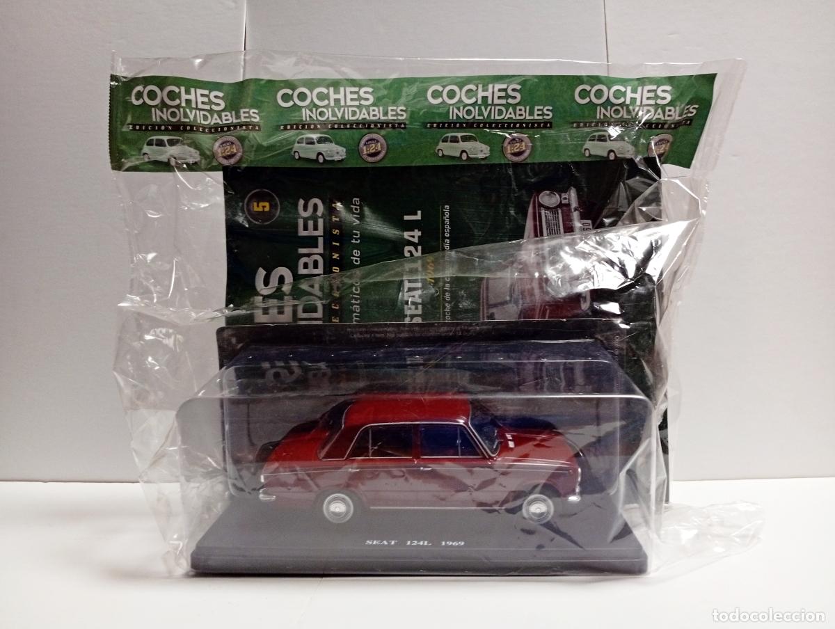 Coches a escala: SEAT 124L 1969 COCHES INOLVIDABLES N&ordm; 5 SALVAT 1:24 EDICI&Oacute;N COLECCIONISTA COCHE CAR 124 L ALICANTE