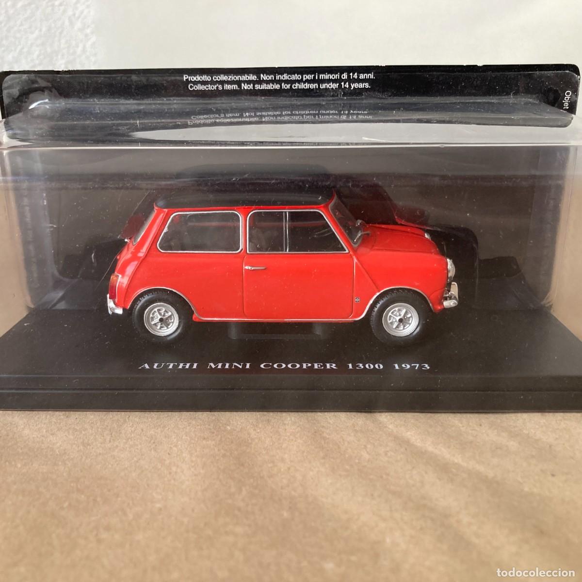 Coches a escala: COCHE AUTHI MINI COOPER 1300 1973, SALVAT BARCELONA, ESCALA 1:24