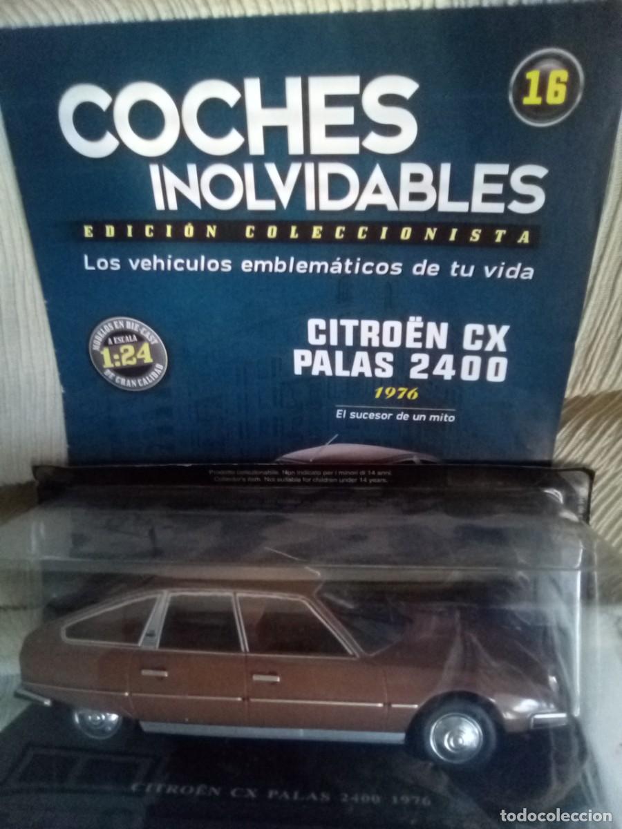 Auto in scala: CITROEN CX 2400 PALAS 1:24 SALVAT NUEVO EN BL&Iacute;STER CON FASC&Iacute;CULO.