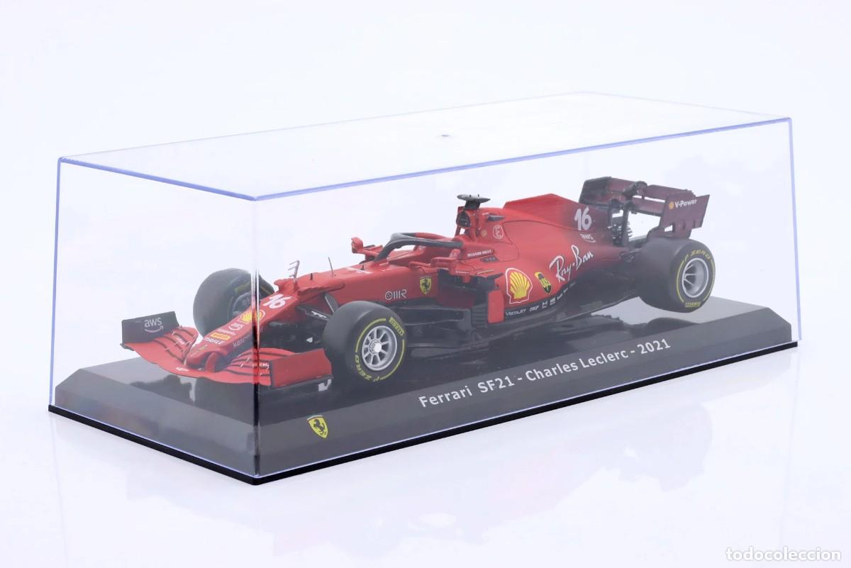 Modellautos: Ferrari SF21 Charles Leclerc 2021 Season (1:24 Scale) coche de Formula 1, F1 car, F-1 cars. New