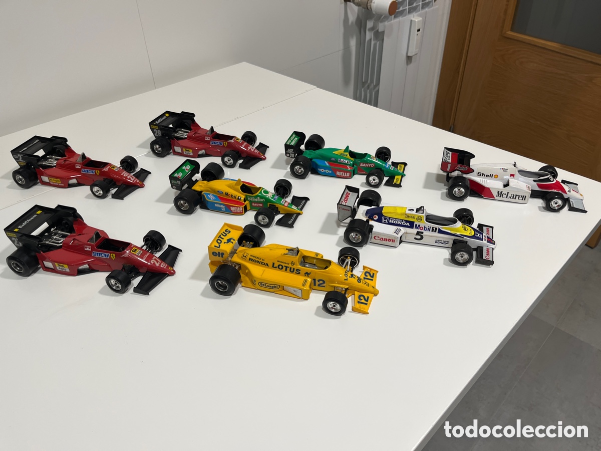 Coches a escala: Coches F1 Burago escala 1/24