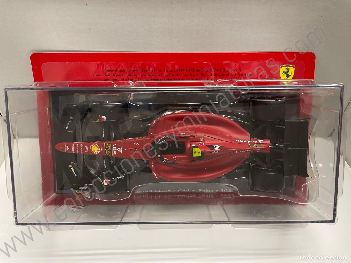Modellautos: Ferrari F1-75 Carlos Sainz (2022) Escala 1:24 - Coche de Formula 1. F-1. Carreras F1. Nuevo