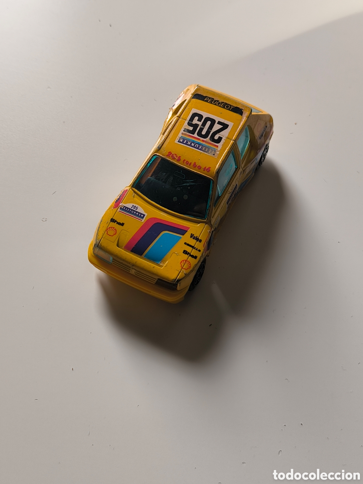 Coches a escala: Coche Burago Peugeot 205 Turbo 16