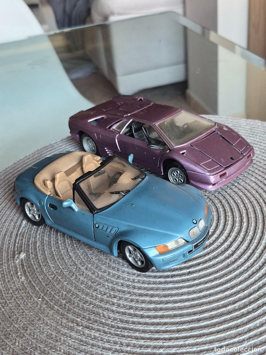Coches a escala: Pareja de coches bmw z3 y lamborghini (Despiece) redbox escala 1/24