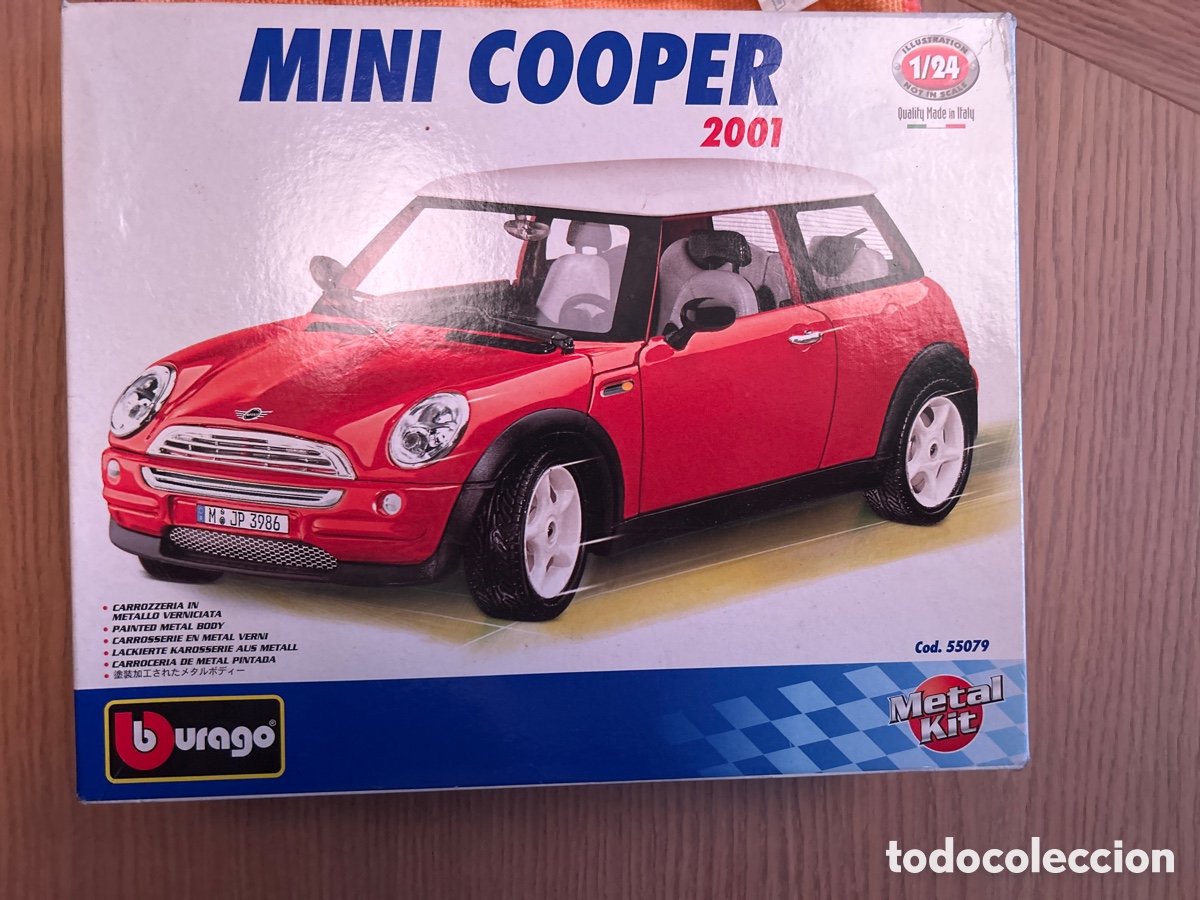 Coches a escala: Fant&aacute;stico Mini Cooper en Caja. Burago
