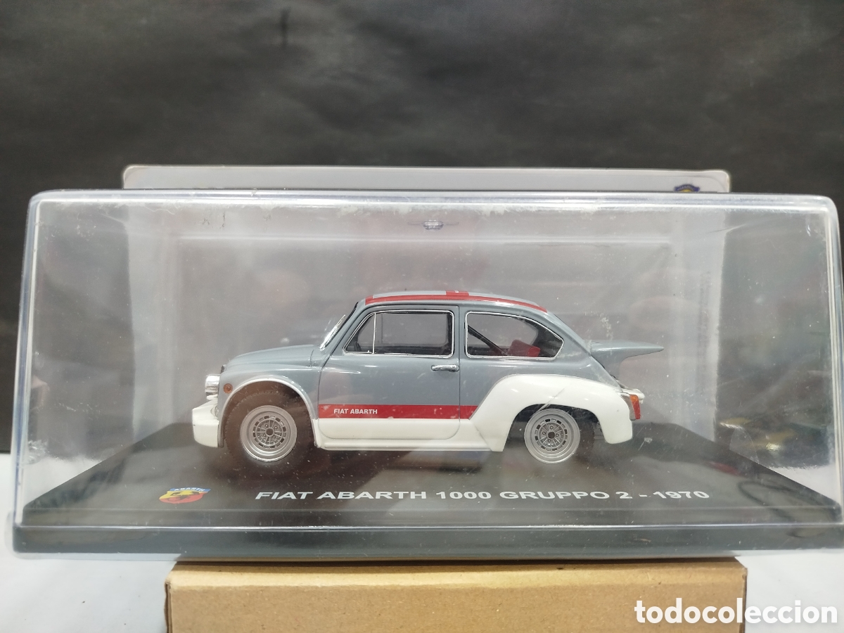 Coches a escala: Fiat Abarth 1000 Gruppo 2 (1970) Escala 1:24 Hachette