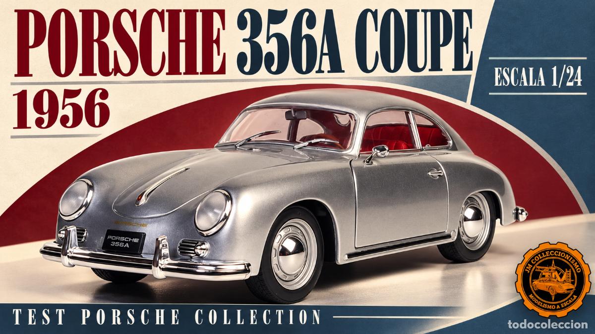 Coches a escala: Porsche 356A Coupe 1956