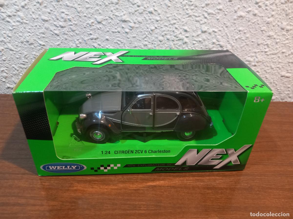 Coches a escala: WELLY 1:24 CITROEN 2 CV CHARLESTON (IMPORTANTE LEER DESCRIPCION)