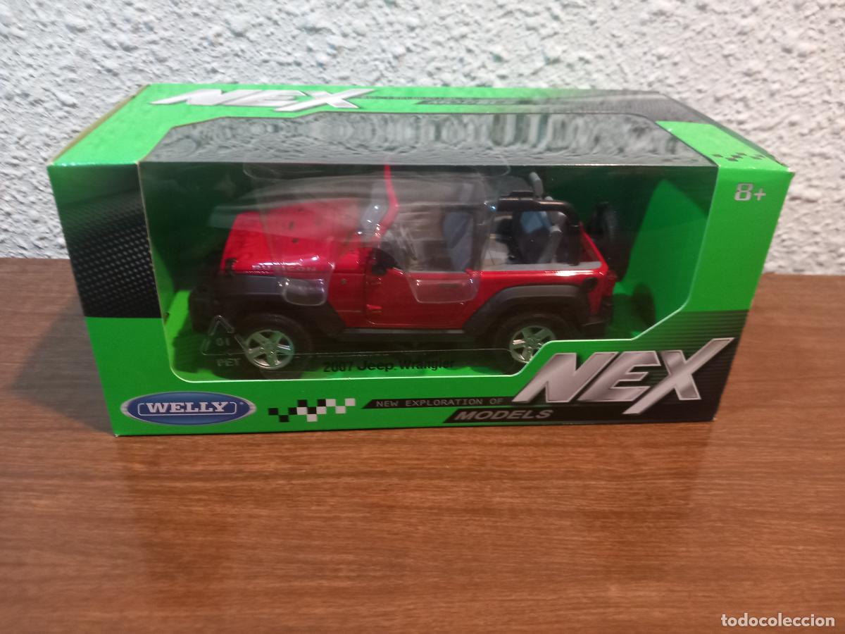 Coches a escala: WELLY 1:24 2007 JEEP WRANGLER