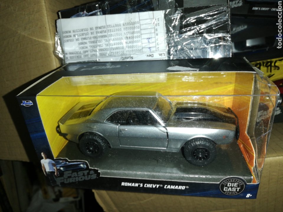 fast and furious roman's chevy camaro, die cast - Buy Model cars at scale  1:32 on todocoleccion