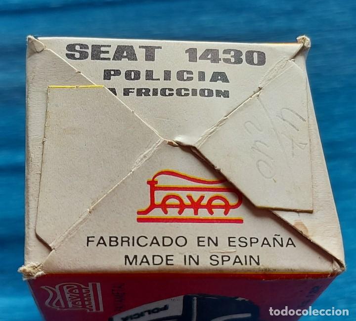 Coches a escala: Paya metal. Seat 1430. Coche de policia de friccion referencia 8054 años 70-80 - Foto 8 - 224919043