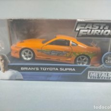 Coches a escala: BRIAN'S TOYOTA SUPRA. FAST AND FURIOUS. Lote 361723360