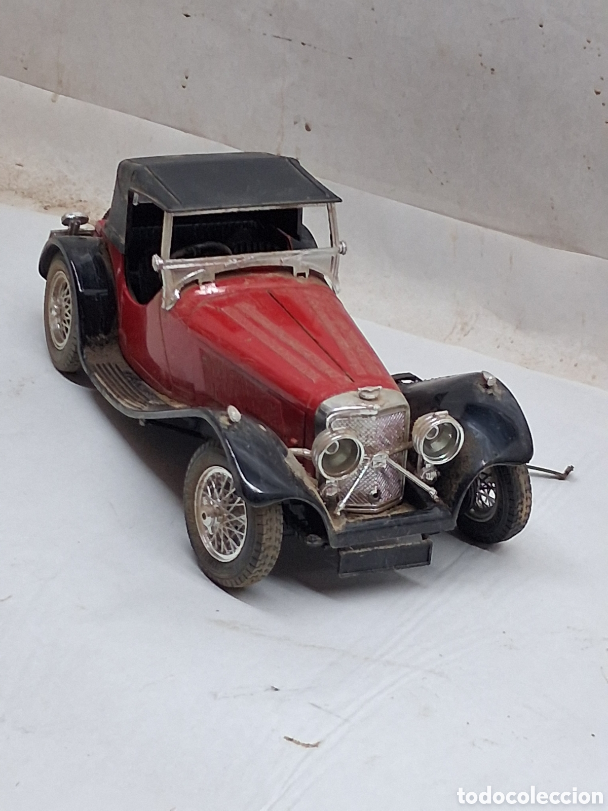 Coches a escala: Jaguar SS100 de 1936