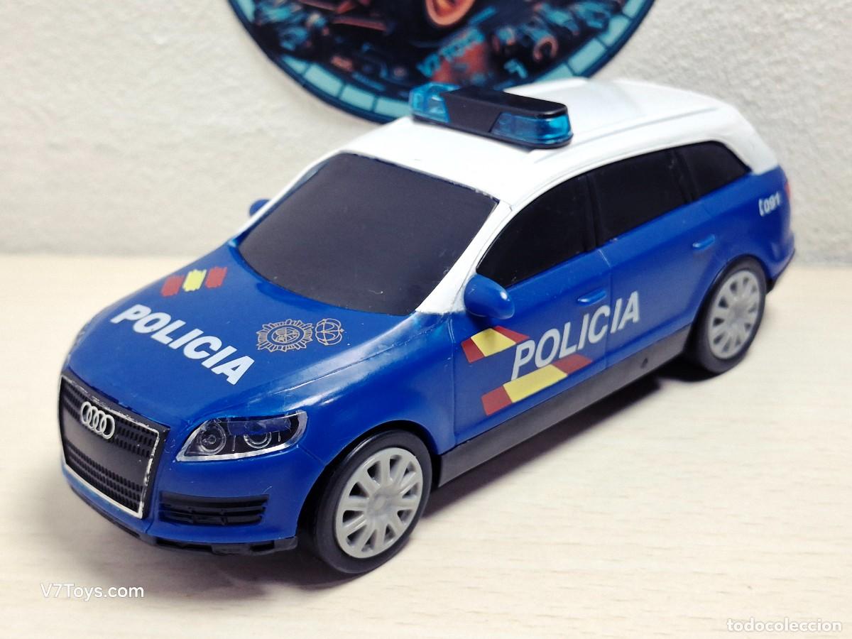 Coches a escala: Audi Q7 Policia Nacional 14cm PVC