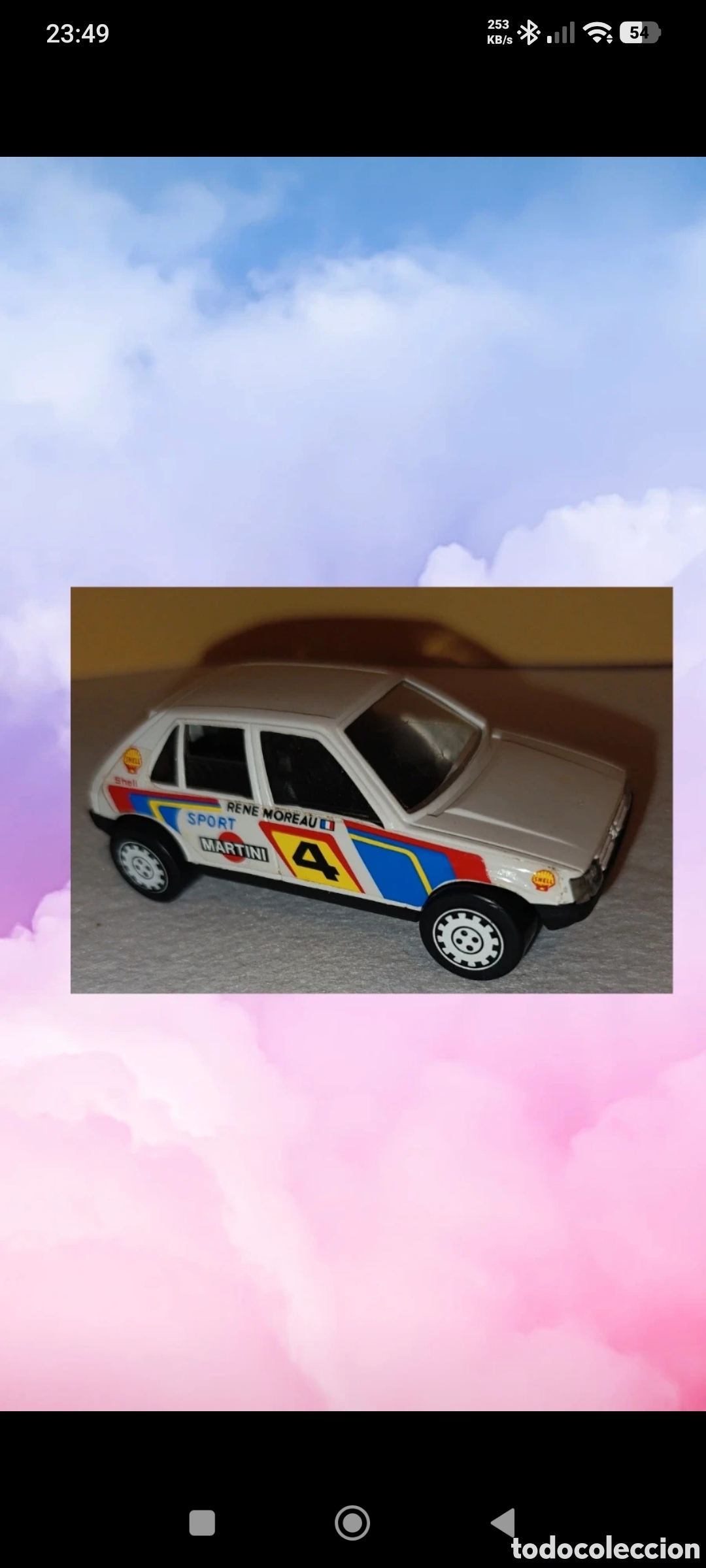 Coches a escala: Coche juguete Peugeot 205 Rally