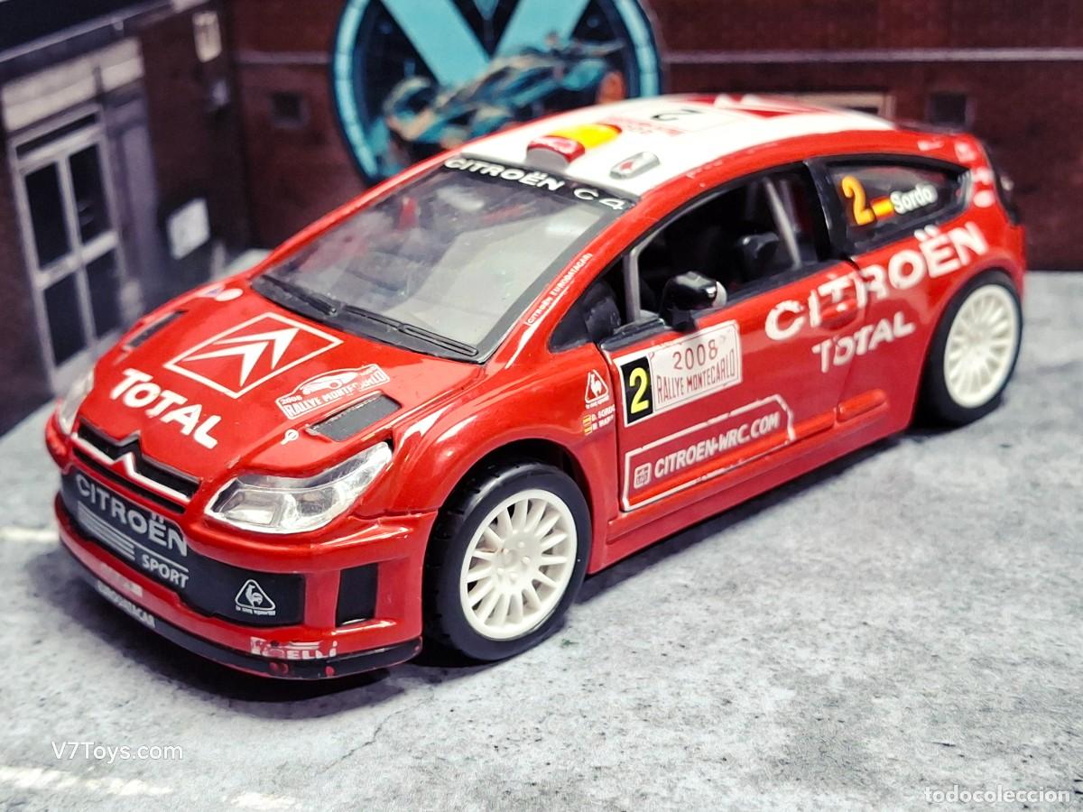 Coches a escala: Citro&euml;n C4 WRC Bburago 1/32 Burago N&ordm; 2 Dani Sordo (ver fotos)