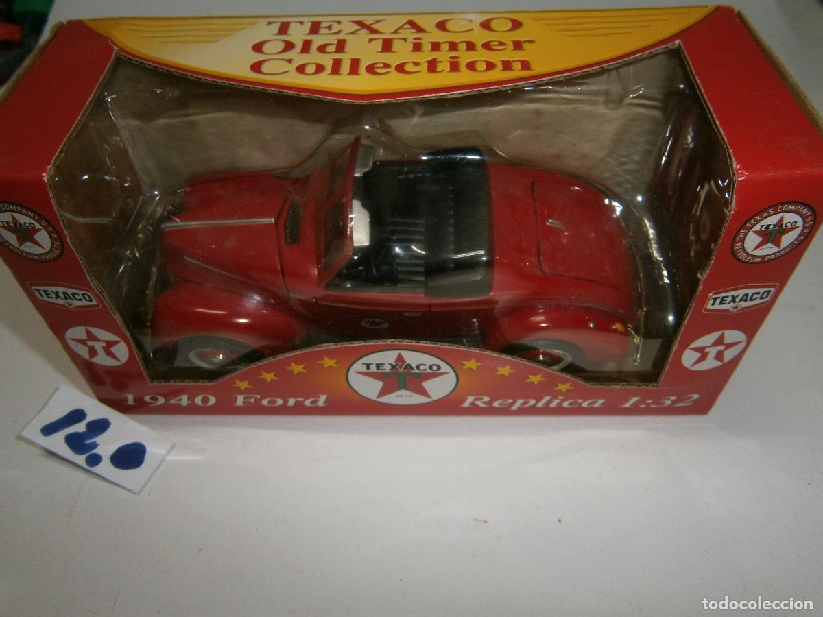 Coches a escala: VEHICULO DE BOMBEROS FORD 1940 EDICION LIMITADA TEXACO EN SU CAJA NUEVO SIN USAR