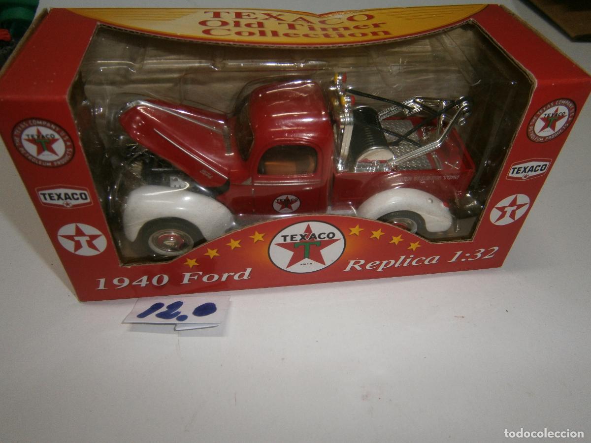 Coches a escala: VEHICULO DE GRUA FORD 1940 EDICION LIMITADA TEXACO EN SU CAJA NUEVO SIN USAR
