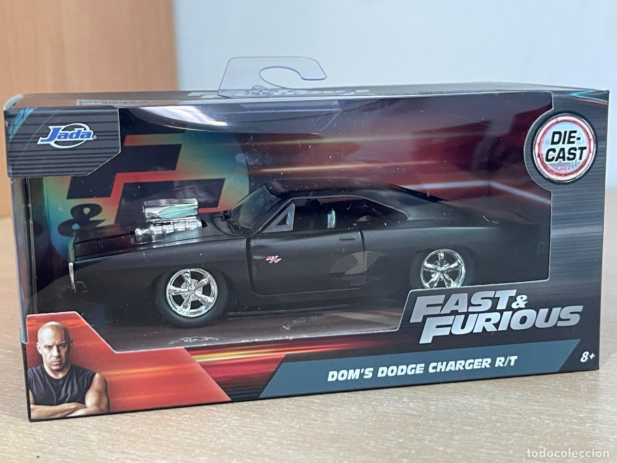 Modellautos: Coche Dom&acute;s DODGE CHARGER R/T Motor Abierto Fast & Furious Vin Diesel Toretto 1:32 die-cast metal