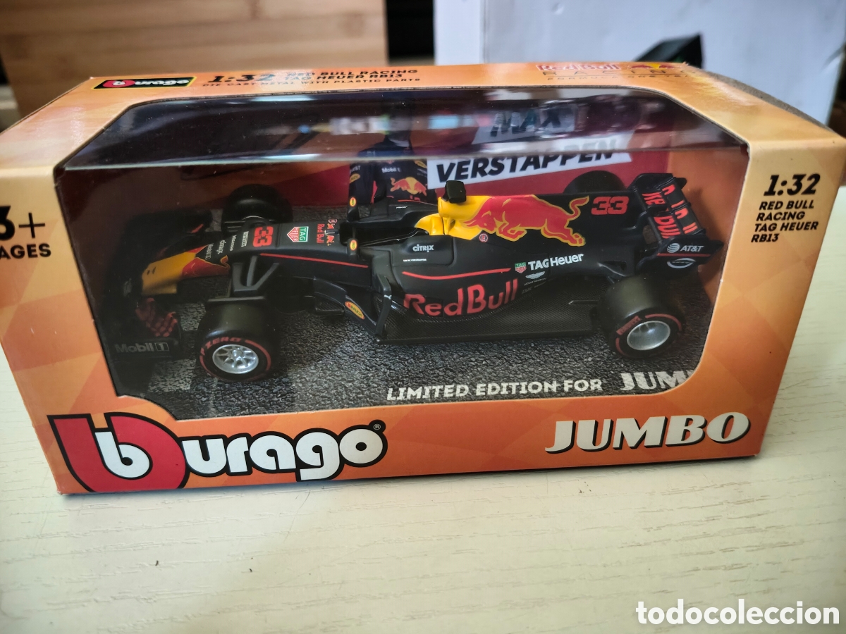 Coches a escala: Bburago 1/32 Aston Mart&iacute;n Red Bull Racing TagHeuer RB13