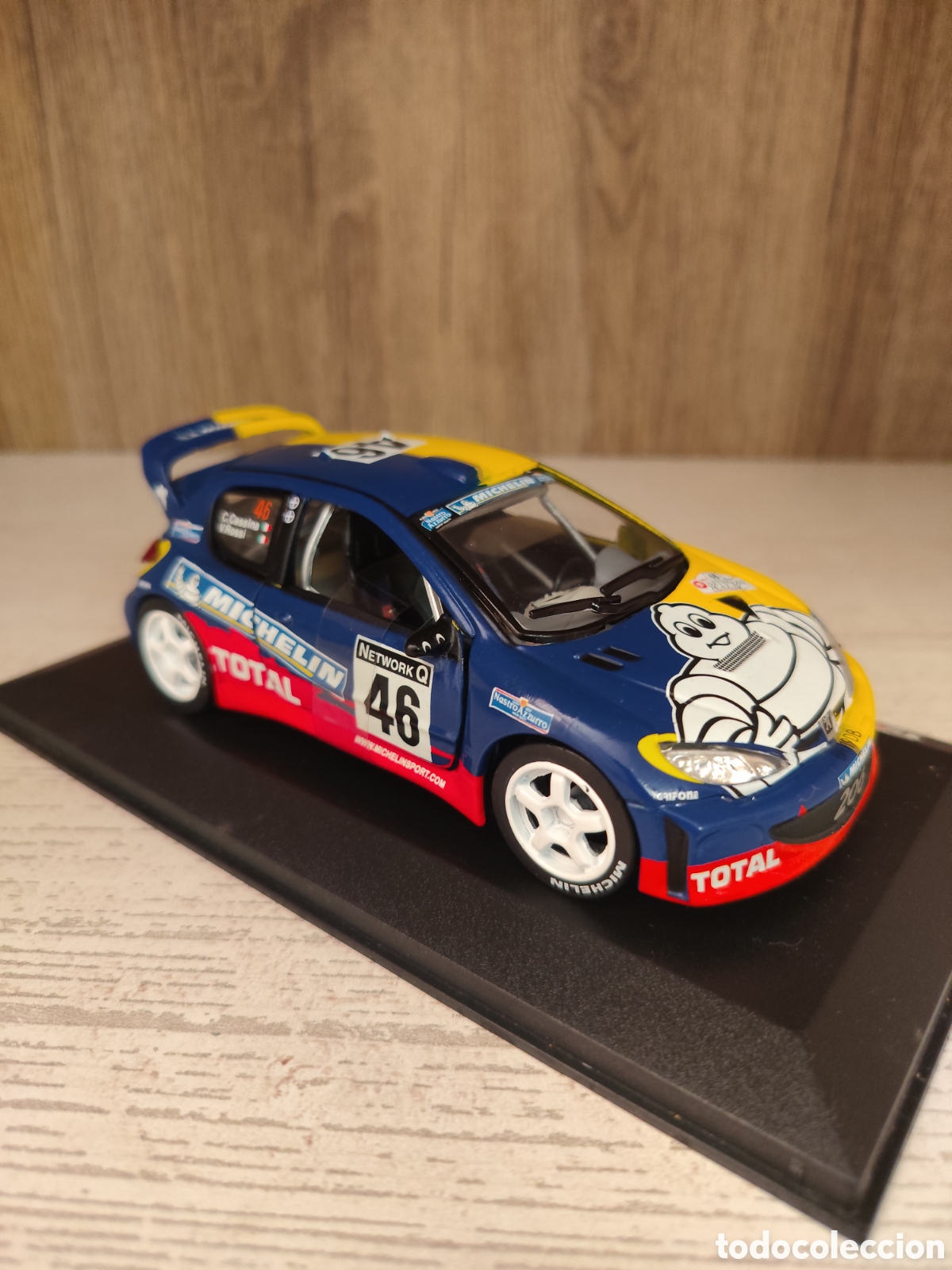 Coches a escala: PEUGEOT 206 WRC ROSSI POLISTIL