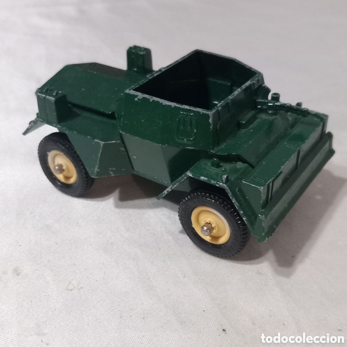 Coches a escala: ANTIGUA TANQUETA MILITAR EXPLORADORA-DAIMLER MK-II SCOUT de BRITAINS(METALICA)
