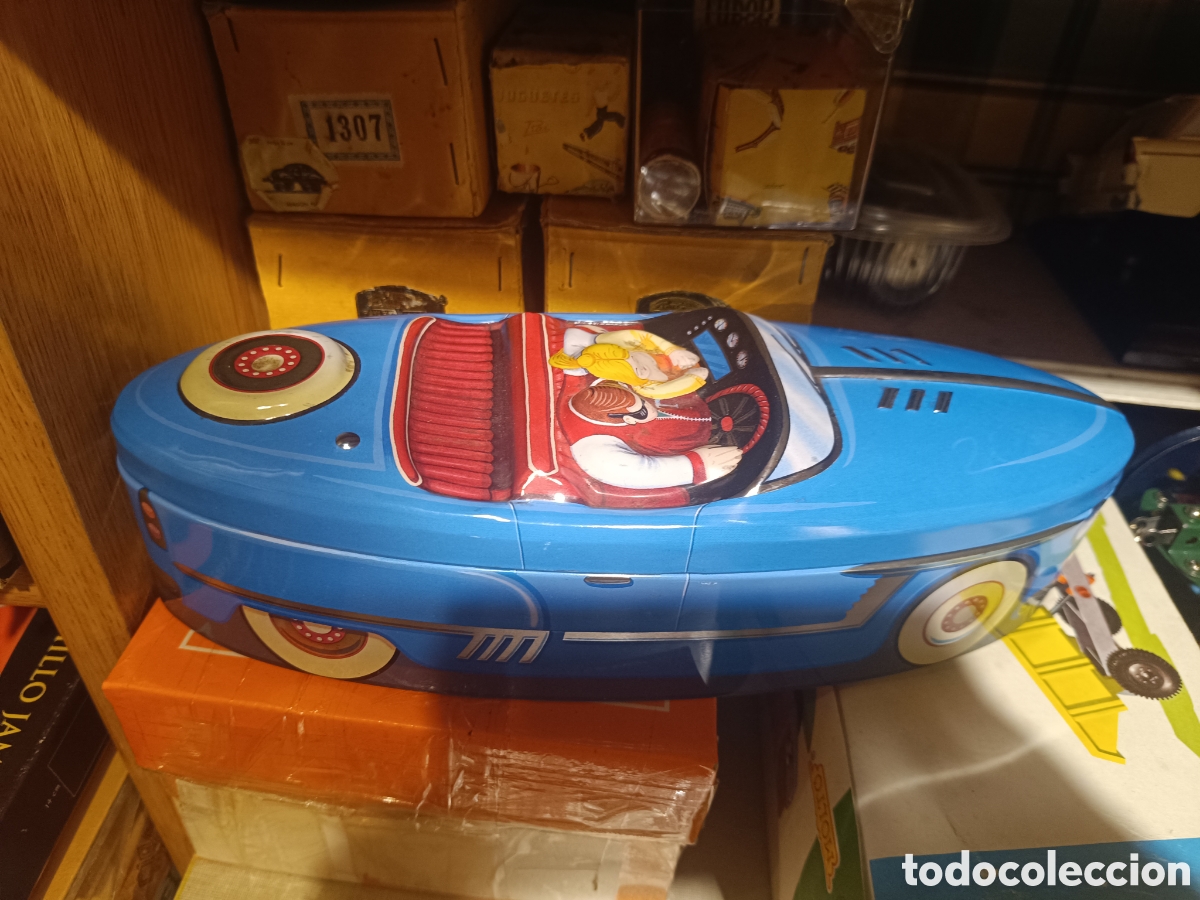 Coches a escala: Coche caja galletas juguete Jorge