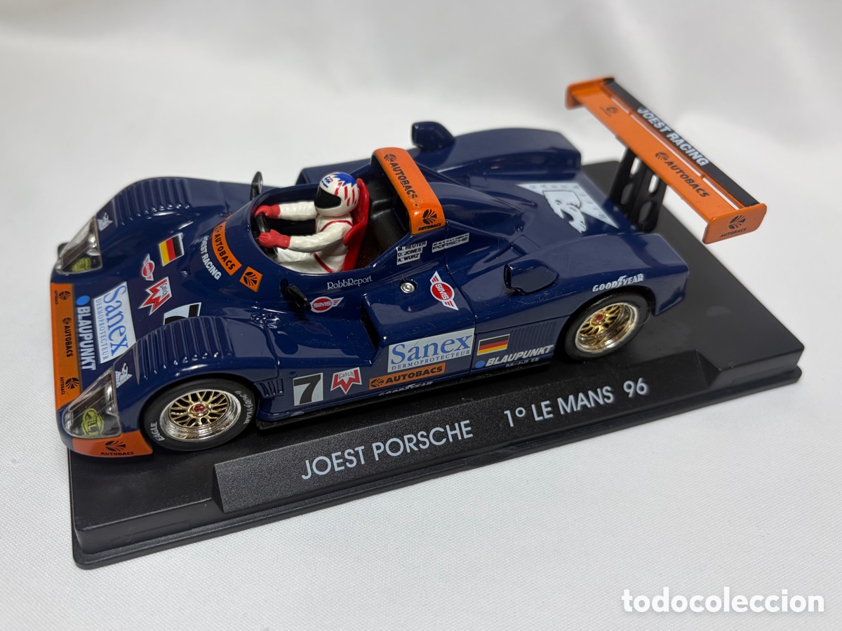 Coches a escala: Coche FLY Joest Porsche Le Mans 96. Scalextric