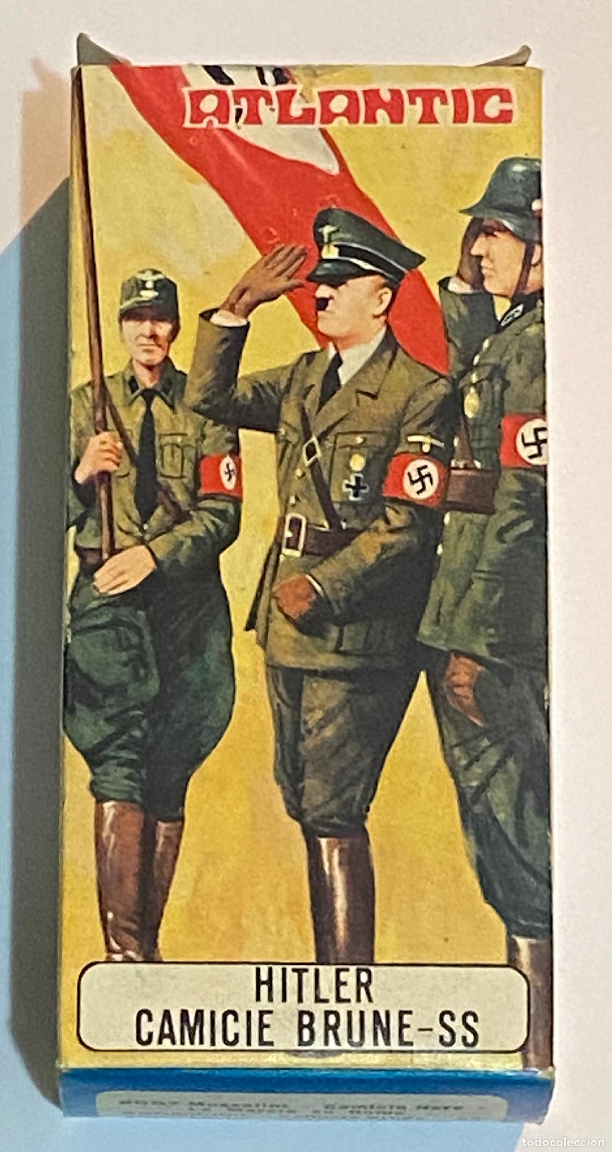 Coches a escala: Soldatini Atlantic 8008/A Hitler Camicie Brune SS Anni 70 Box Completo - Atlantic
