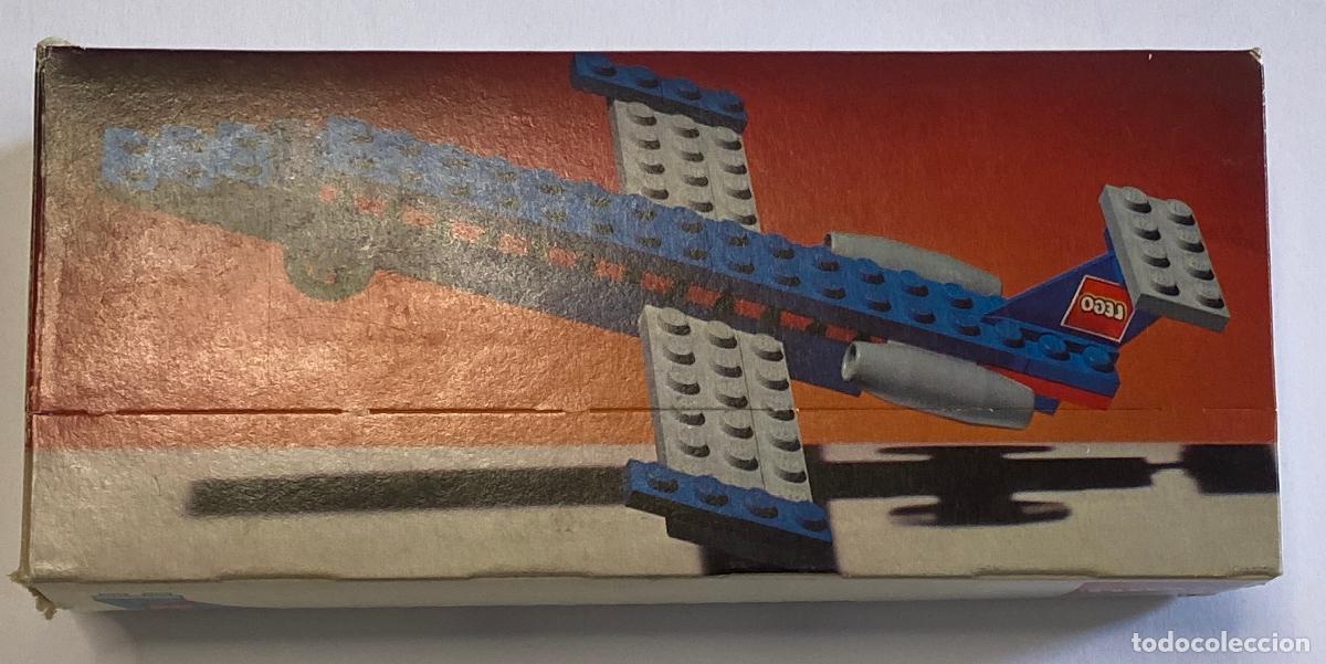 Coches a escala: Lego Legoland 657 Executive Jet Aereo Vintage 1974 con Scatola e Istruzioni - LEGO