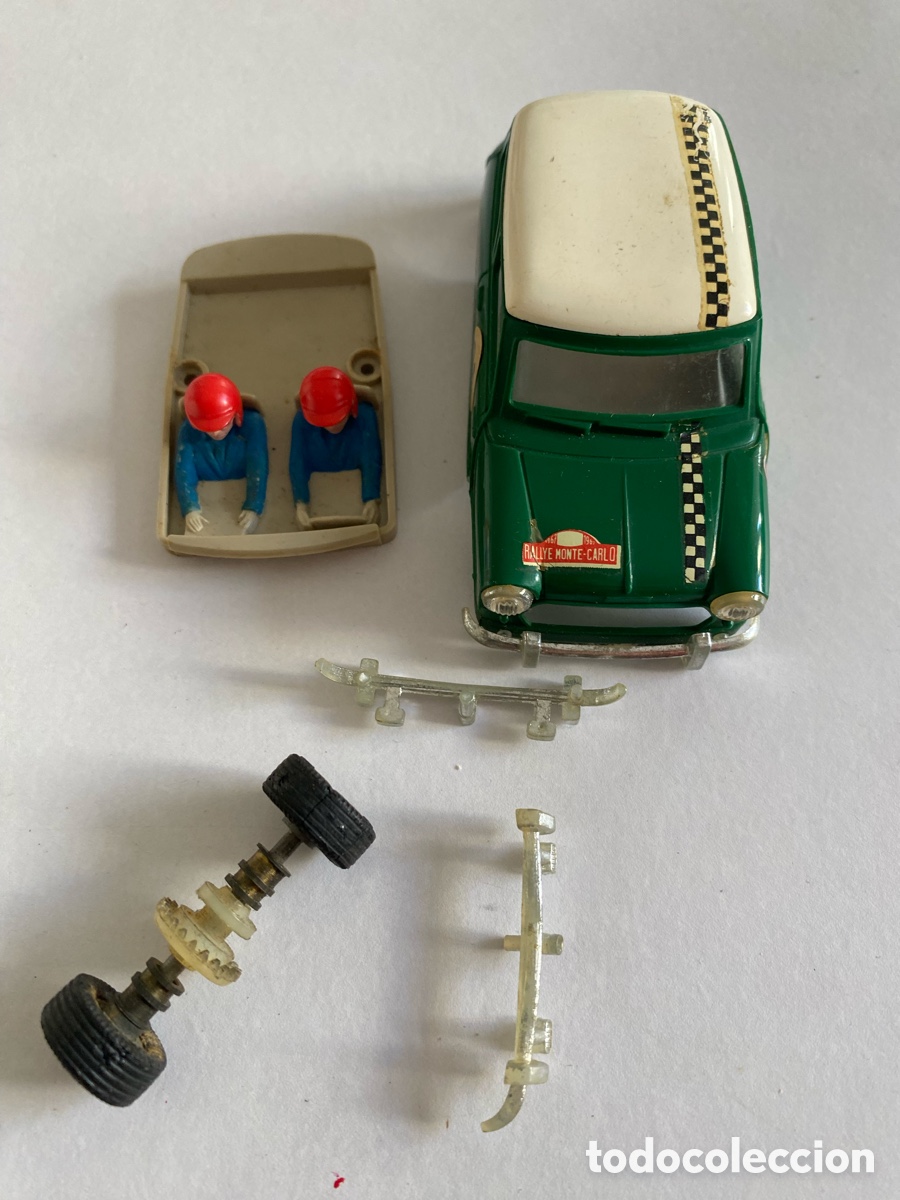 Coches a escala: Scalextric Exin - Mini Cooper Verde (Ref. C-45) - Foto 2