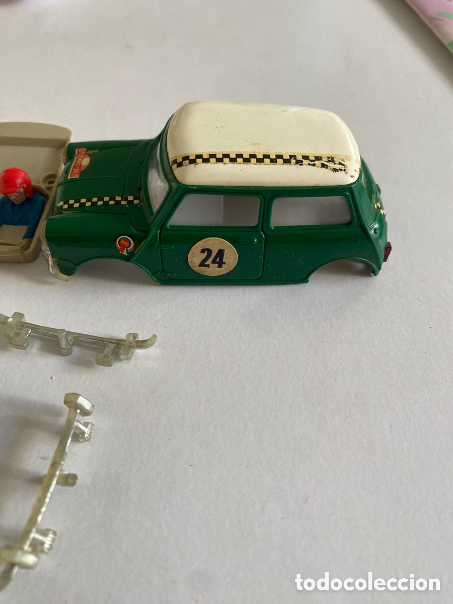 Coches a escala: Scalextric Exin - Mini Cooper Verde (Ref. C-45) - Foto 3