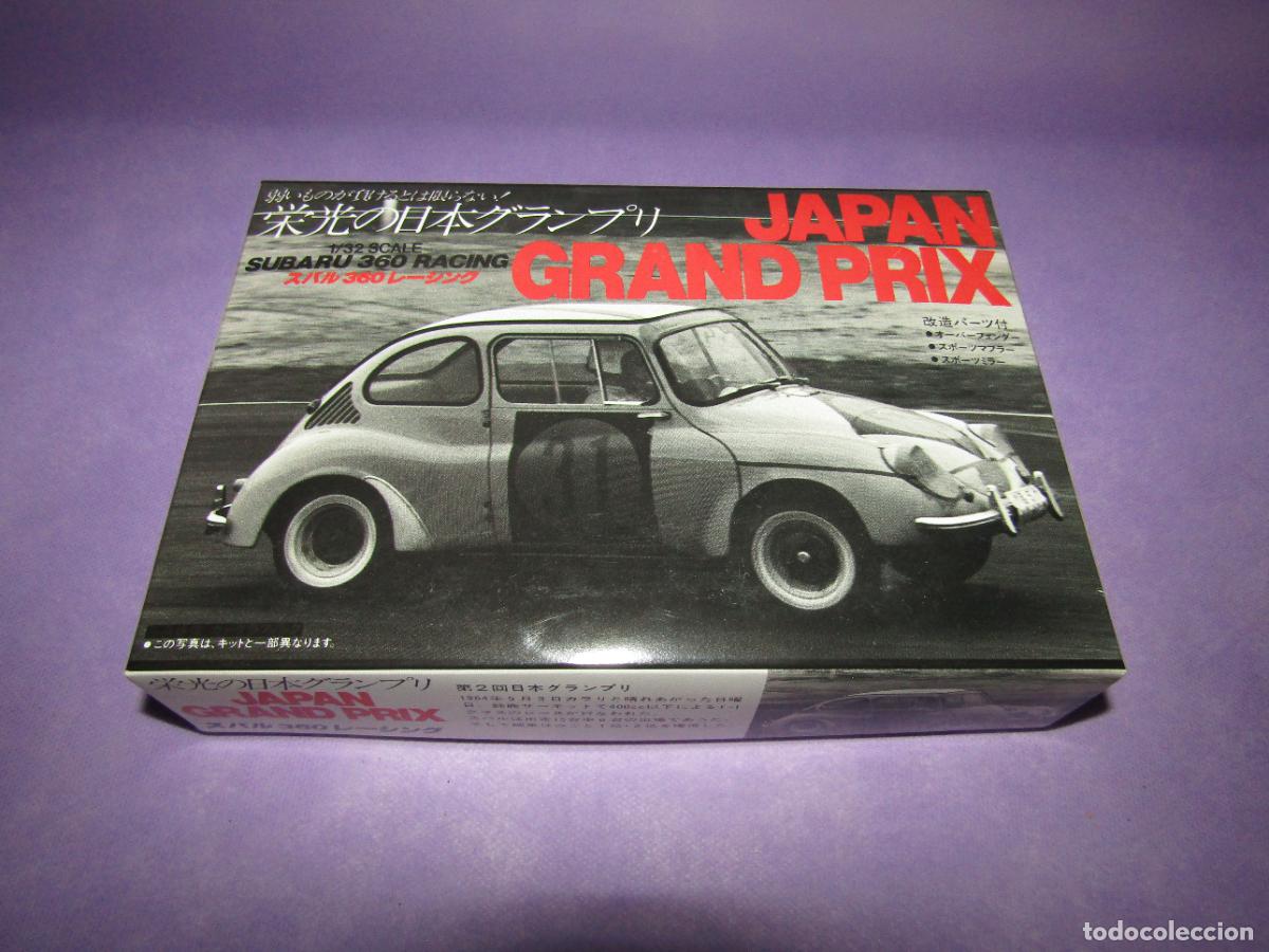 Coches a escala: Caja Kit Autom&oacute;vil MAZDA R360 del a&ntilde;o 1960 OWNERS CLUB en Escala 1/32 de ARII Made in Japan NUEVO