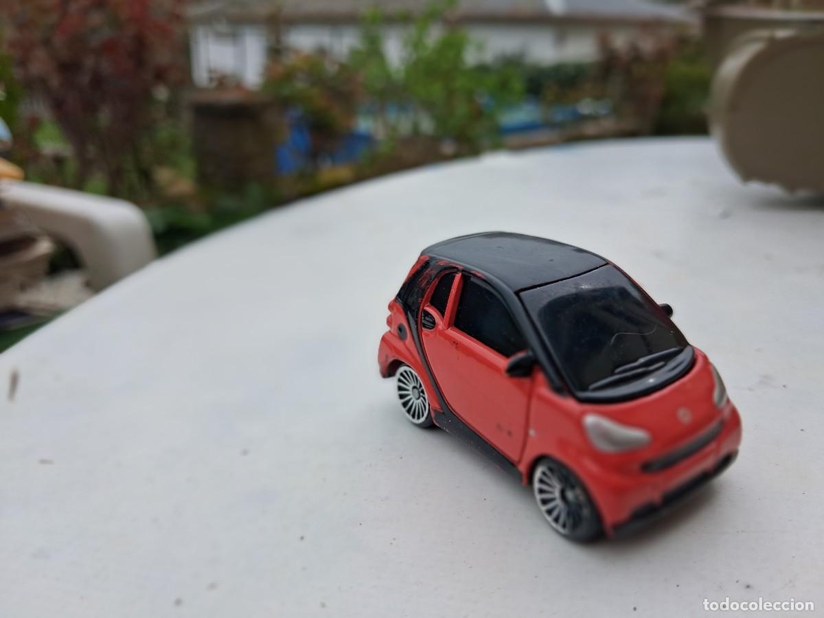 Coches a escala: Coche Maisto - Autom&oacute;vil Smart Fortwo 1010 - met&aacute;lico 5 por 2,80