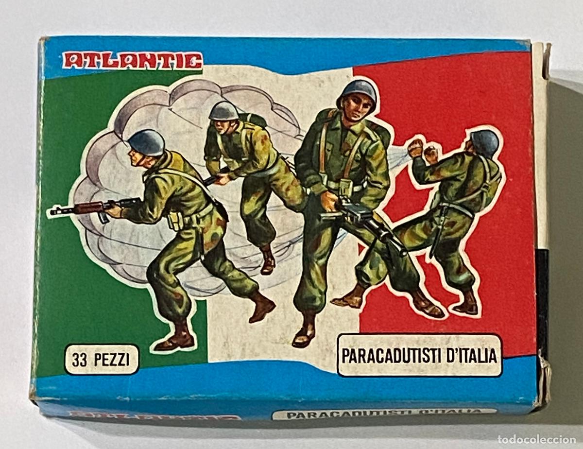 Coches a escala: Atlantic 9004 Paracadutisti d'Italia Scala HO Anni 70 Box Originale - Atlantic