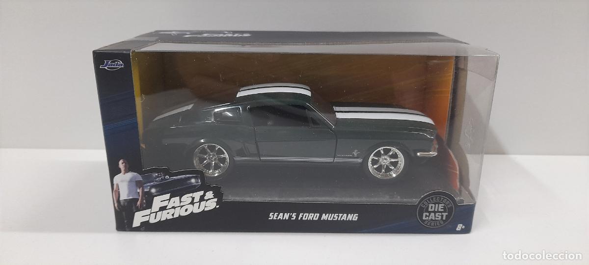 Coches a escala: COCHE SEAN&acute;S FORD MUSTANG . FAST & FURIOUS . ESCALA 1/ 32 . EN CAJA . SIN USO . A&Ntilde;O 2018